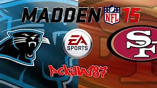 Madden 15 Destroying the Panthers PS3 Gameplay