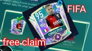 CRISCITO 95 OF FLASHBACK GALLERY GAME EVENT || FREE FIFA PLAYER CLAIMED || FIFA MOBILE 21|TODAY FIFA