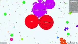 AGAR IO TEAMS DESTROYING AND GOOD MOMENTS