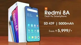 Xiaomi Redmi 8A   5000mAh Battery  Fast Charger  S1080P HD