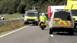 A3 coach crash