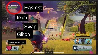 Easiest team swap glitch PvZ GW2