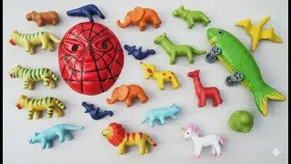 ​Learn Animal Names with Colorful Toys | Fun Playtime for Kids