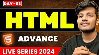 HTML Day 3 | MERN Stack: Live Coding Series | HTML Tutorial for Beginners in Hindi