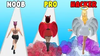 Pinker Lab | Go to Heaven (NOOB vs PRO vs HACKER)