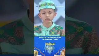 7 IRAMA YANG INDAH! Farid Bacakan Satu Ayat Versi Berbeda! #Shorts #CintaAlQuran #FestivaHafiz2024