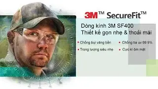 K&iacute;nh bảo hộ 3M SF401AF #glasses #safety #3m #kinhbaoho