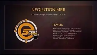 DreamHack Summer 2015 Team Spotlight - Neolution eSports.MRR