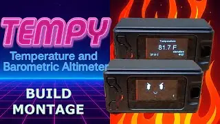 Tempy the ESP32 Sensor Gadget Build: Temp, Elevation, Pressure Test