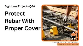 Rebar Cover Thumb Rule: 1.5in Interior 2in Exterior