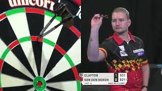 NINE-DARTER! Dimitri Van den Bergh strikes perfection at Players Championship 19