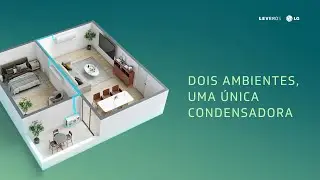 LG Bi-Split Dual Inverter Voice: Climatize Dois Ambientes com Mais Intelig&ecirc;ncia