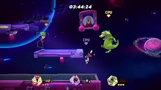 Nickelodeon All-Star Brawl ZIM vs Oblina vs Reptar (Irken Armada Invasion)
