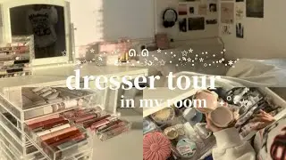 【dresser tour】過ごしやすいドレッサー紹介・コスメ収納‧  ₊˚⋆ ⁺  드레서 소개
