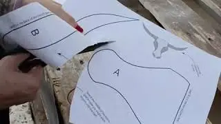 Canvas Arts - making wooden bull's skull.