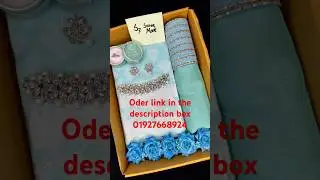 Fashionable Combo Set For Women  Silk Katan Saree Combo Gift Set For Girls