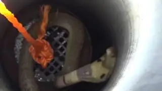 snake in bore well rescued after three days