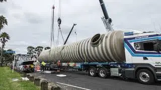 Pump Station Dunkirk Road, Panmure Auckland, New Zealand TIMELAPSE 4K