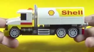 Shell Lego Tanker Truck Building Instructions (Set 40196)