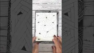 Learn to use 4 doodle designs to use as collage fodder