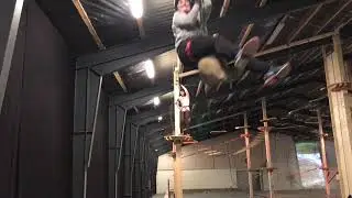 Junglefun klatrepark ved Esbjerg og Bl&aring;vand