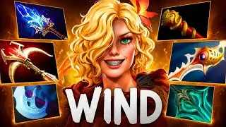 This Windranger Went PSYCHO 😱 35 Kills Full Carry! 🔥