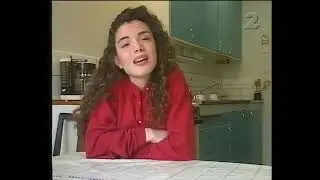 Alexandra Pascalidou 1990 om framtiden (2000-03-31, Johanna Hermann Lundberg intro.)