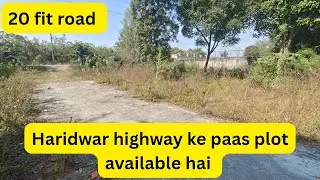 Haridwar highway ke paas plot for sale 