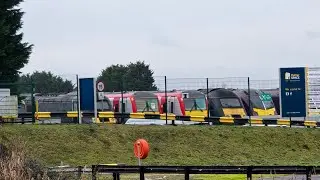 TRAINS IN SIDINGS NEAR ELY (CAMBRIDGESHIRE) 12TH JANUARY 2O26 