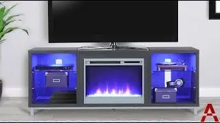 Ameriwood Home Lumina Fireplace TV Stand