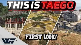 THIS IS TAEGO - Exclusive look at the new PUBG 8x8 Map + My reaction and comments - PUBG