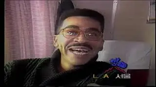 KCBS-TV Sunday Report 1987 broadcast on KBS News in Korea