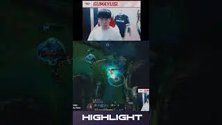 Gumayusi (LEESIN) OUTPLAY #highlights #shorts