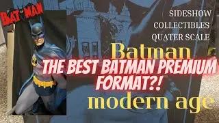 sideshow batman modern age unboxing/review! best batman premium format?! #sideshow #batman