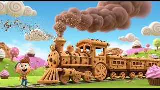 Cookie Train Ride Across the Hills | Fun Nursery Rhymes and Kids Songs Collection