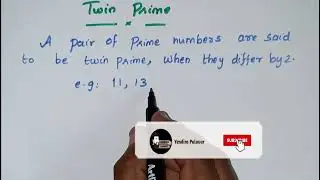 What are Twin  Prime Numbers???? |Number System  | Aptitude #shorts #rrb #ssc #chsl #upsc