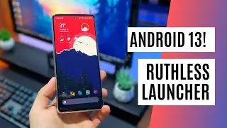 Ruthless Launcher: A LAUNCHER DO ANDROID 13 e NOVIDADES!
