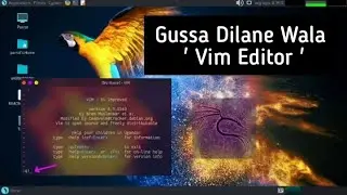 Vim text editor in Linux | Hackers first choice | Kali parrot