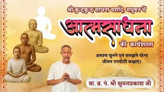 #298. दुष्चिन्तन रोकना ही पुरुषार्थ है | श्री कु. सा. वसदि, शिखर जी, दोपहर. 04.02