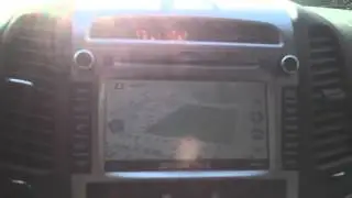 Работа СитиГид 7 в движении на Santa Fe F\L 2011 с помощью havn200appstarter от Catman