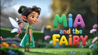 Mia and the Tiny Fairy | Magical Toddler Story | Pixar-Style Animation for Kids