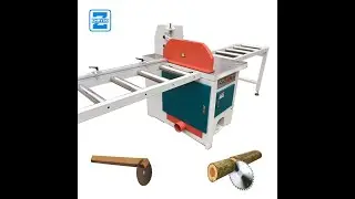 High Speed Pneumatic Woodworking Circular Cross Cut Off Saw Machine Sawmill
