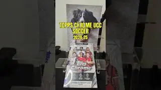We made PROFIT on this $180 box of soccer cards! Opening the new 24-25 Topps Chrome UCC! #soccer