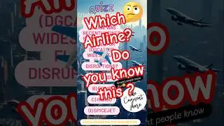 Can you answer this latest aviation quiz?✈️🇮🇳IndiGo was fined by DGCA for flight disruptions.#viral