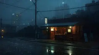 Midnight in Japan – Lofi Rain Mix to Study, Chill & Sleep