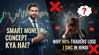Smart Money Concept Kya Hai? | Why 90% Traders Lose | SMC in Hindi