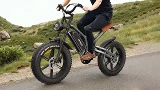 JANSNO X50 Electric Bike 750W Brushless Motor 48V 14AH Battery 20*4.0 Inch Off Road Electric Bike