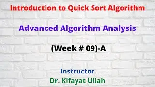 Introduction to Quick Sort || Divide and Conquer Approach