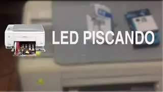 HP PHOTOSMART SÉRIE C3100 LED PISCANDO🖨 ♡ ♥