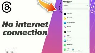 How to Fix threads No internet connection